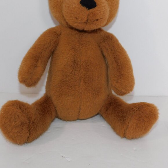 Jellycat Maple Bear 11" plush stuffed Lovey Retired Brown Teddy - Picture 3 of 6